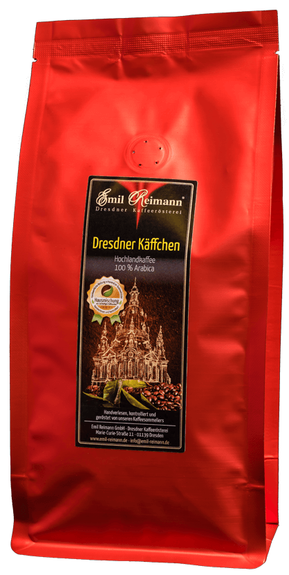 Verpackung von Dresdner Käffchen