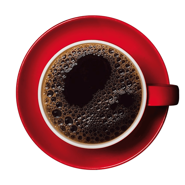 Tasse mit schwarzem Kaffee